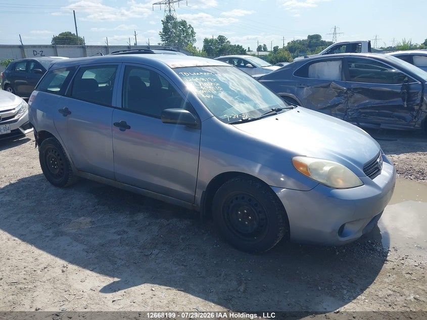 2007 Toyota Matrix Wagon, Rear, IAAI, VIN 2T1KR32E27C672019