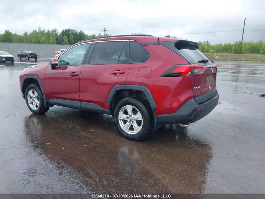 Vin: 2t3r1rfv2mw179493, lot: 3071043, toyota rav4 xle 20213