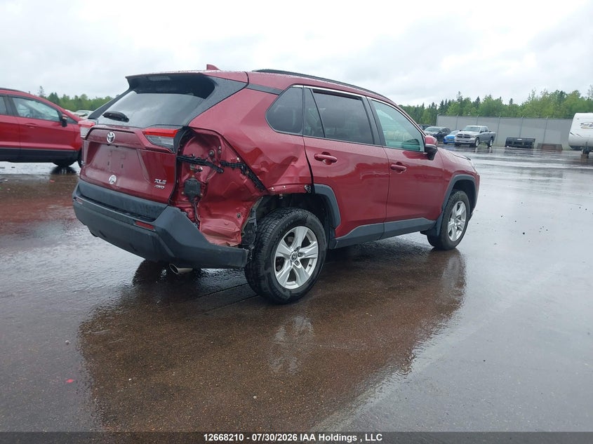 Vin: 2t3r1rfv2mw179493, lot: 3071043, toyota rav4 xle 20214