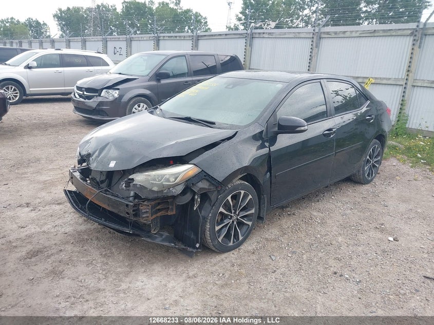 2017 Toyota Corolla, Front, IAAI, VIN 2T1BURHE6HC799124 — photo 2