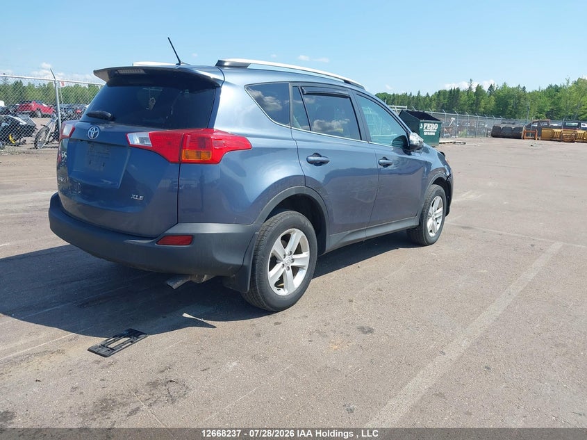 Vin: 2t3wfrev7ew102884, lot: 3071071, toyota rav4 xle 20144