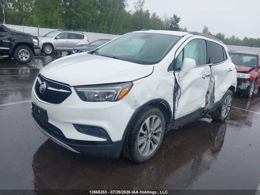 2019 Buick Encore, Левый бок, IAAI, VIN KL4CJESB0KB729994 — фото 2