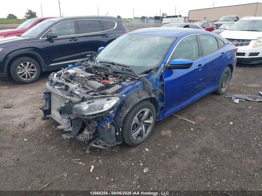 Vin: 2hgfc2f5xkh037802, lot: 3071092, honda civic lx 20192