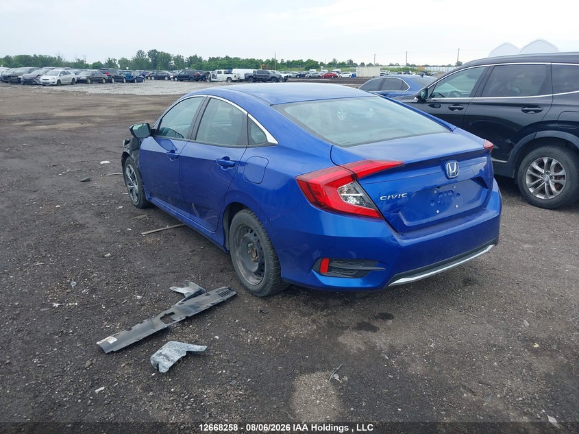 Vin: 2hgfc2f5xkh037802, lot: 3071092, honda civic lx 20193