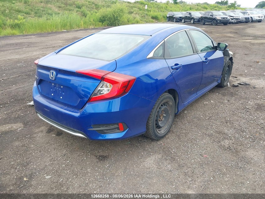 Vin: 2hgfc2f5xkh037802, lot: 3071092, honda civic lx 20194