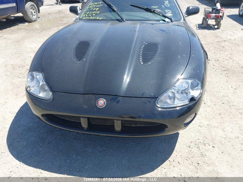 2001 JAGUAR XKR CABRIO 4.0L V-8 DOHC, SUPERCHARGER, 370HP