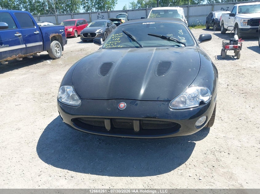 2001 JAGUAR XKR CABRIO 4.0L V-8 DOHC, SUPERCHARGER, 370HP