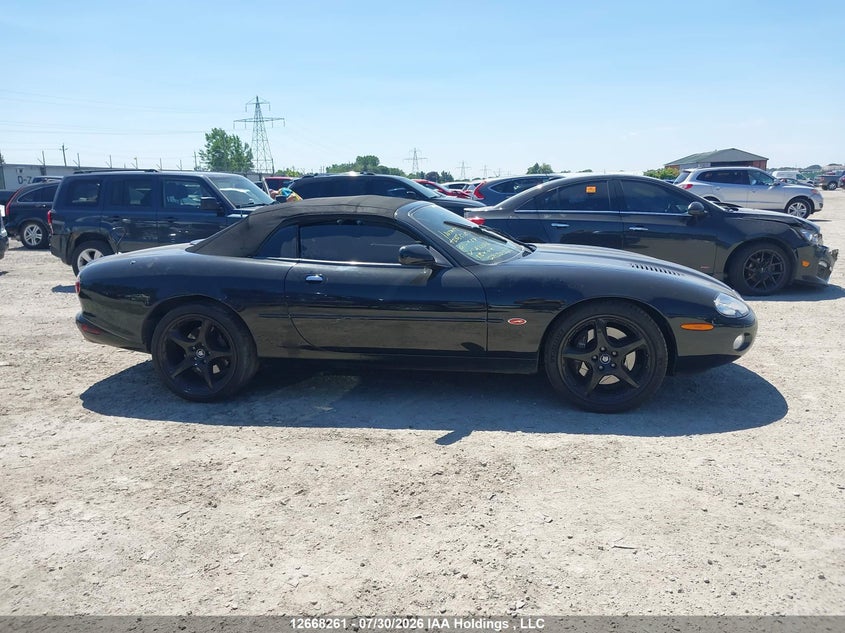 2001 JAGUAR XKR CABRIO 4.0L V-8 DOHC, SUPERCHARGER, 370HP