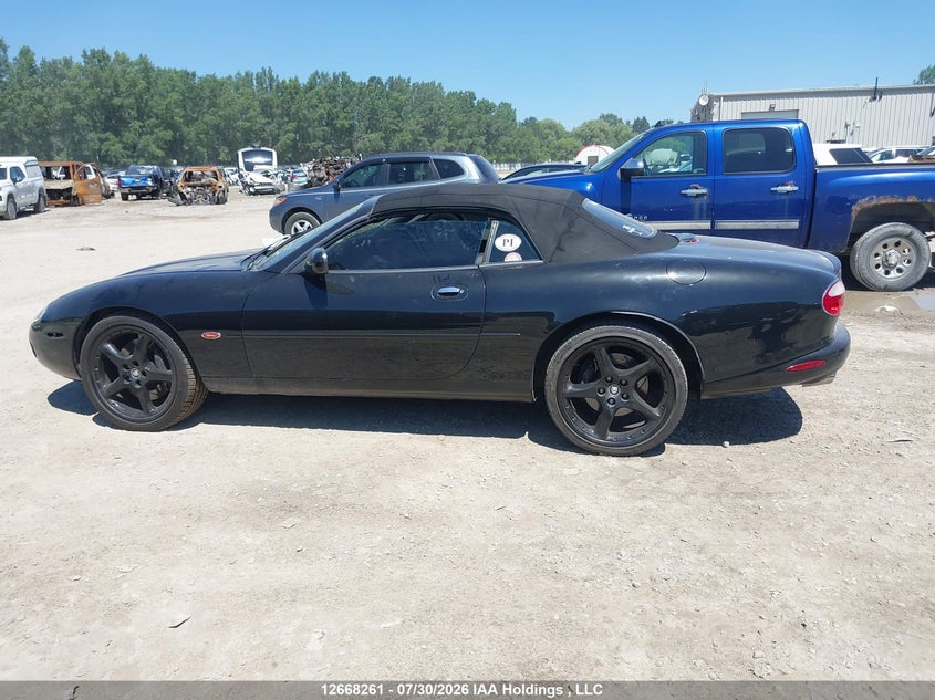 2001 JAGUAR XKR CABRIO 4.0L V-8 DOHC, SUPERCHARGER, 370HP