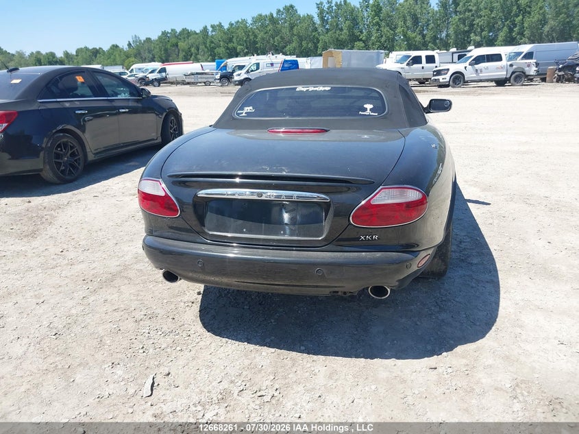 2001 JAGUAR XKR CABRIO 4.0L V-8 DOHC, SUPERCHARGER, 370HP