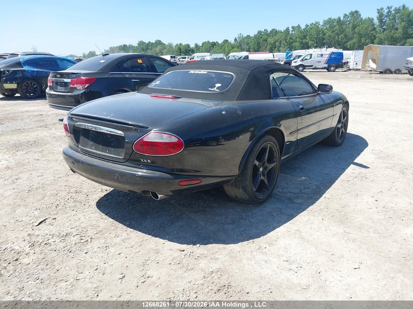 2001 JAGUAR XKR CABRIO 4.0L V-8 DOHC, SUPERCHARGER, 370HP