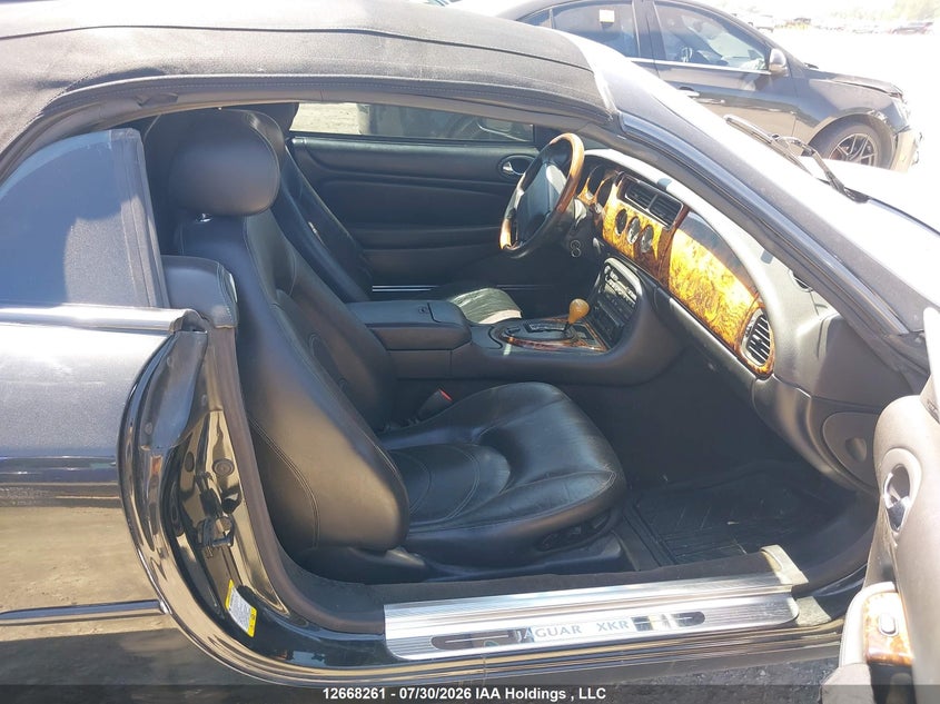 2001 JAGUAR XKR CABRIO 4.0L V-8 DOHC, SUPERCHARGER, 370HP