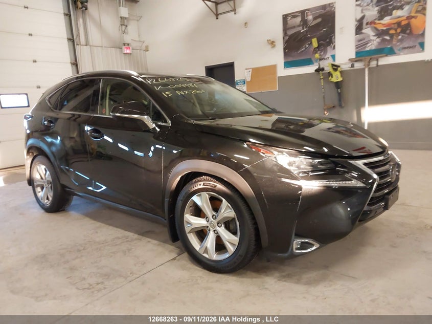 2015 Lexus Nx 200T 200T, Front, IAAI, VIN JTJBARBZ3F2004981