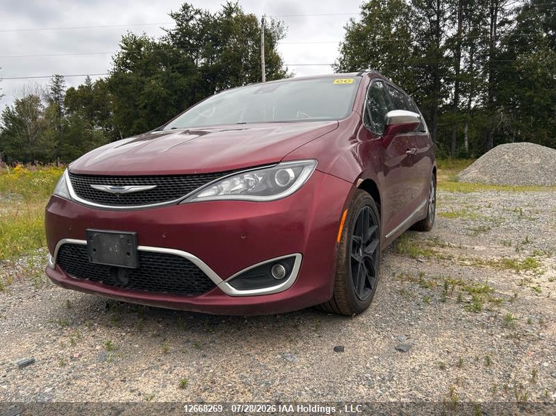 Vin: 2c4rc1gg4jr168299, lot: 3071103, chrysler pacifica limited 20182