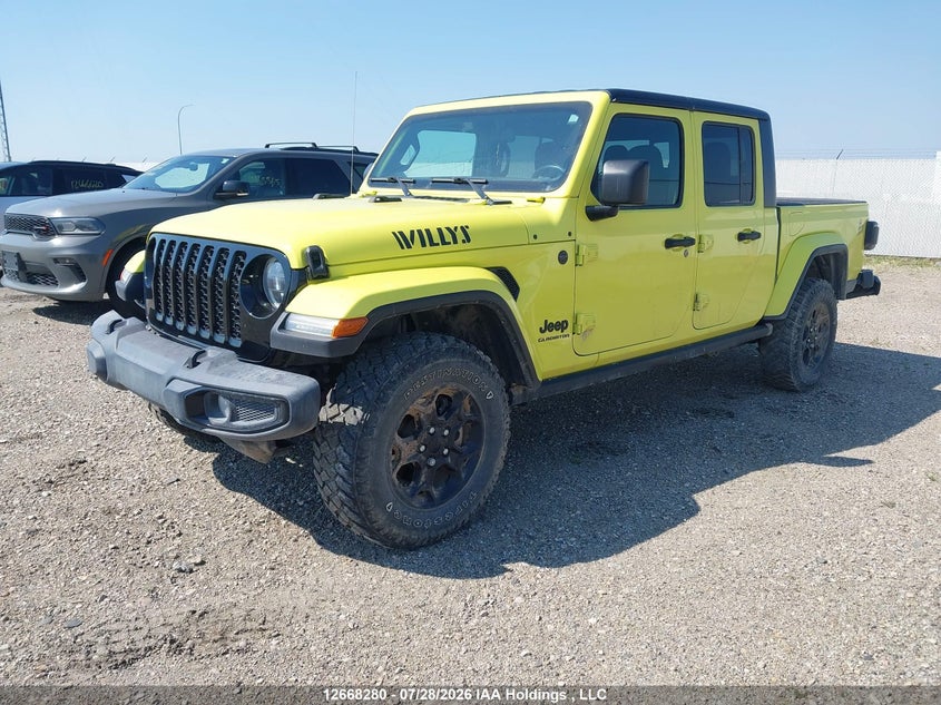 2023 Jeep Gladiator, Repossession, IAAI, VIN 1C6HJTAG1PL578413 — photo 2
