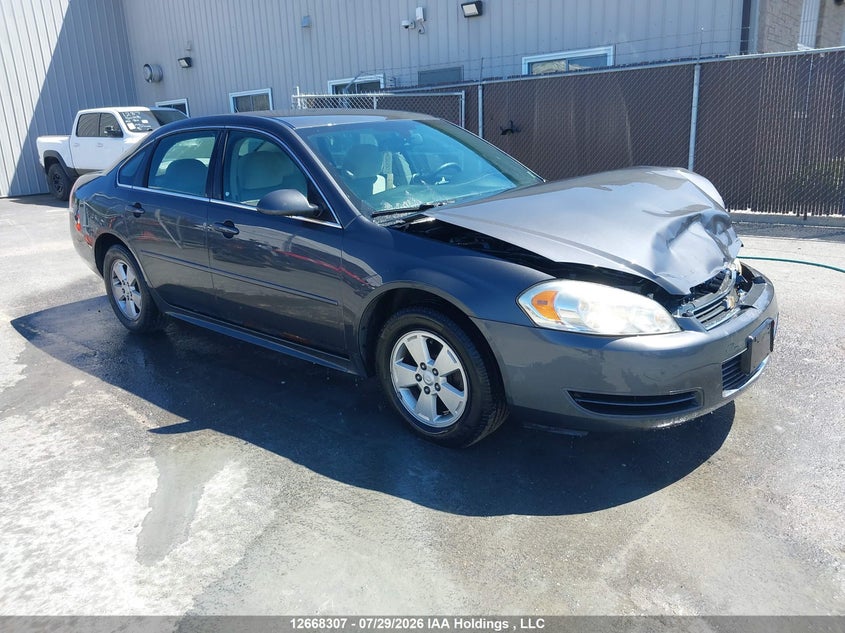 2010 Chevrolet Impala Lt, Удар спереди, IAAI, VIN 2G1WB5EK7A1258901