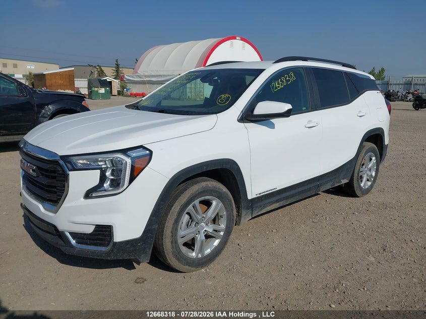 2024 GMC Terrain, Изъятое, IAAI, VIN 3GKALTEG5RL275418 — фото 2