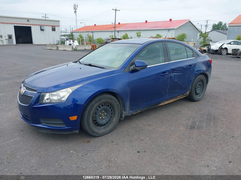 2012 Chevrolet Cruze, Левый бок, IAAI, VIN 1G1PF5SC2C7243640 — фото 2