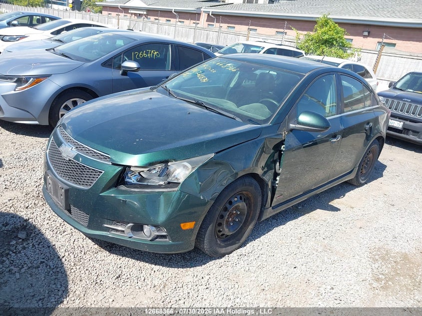 2014 Chevrolet Cruze, Front, IAAI, VIN 1G1PE5SB5E7260834 — photo 2