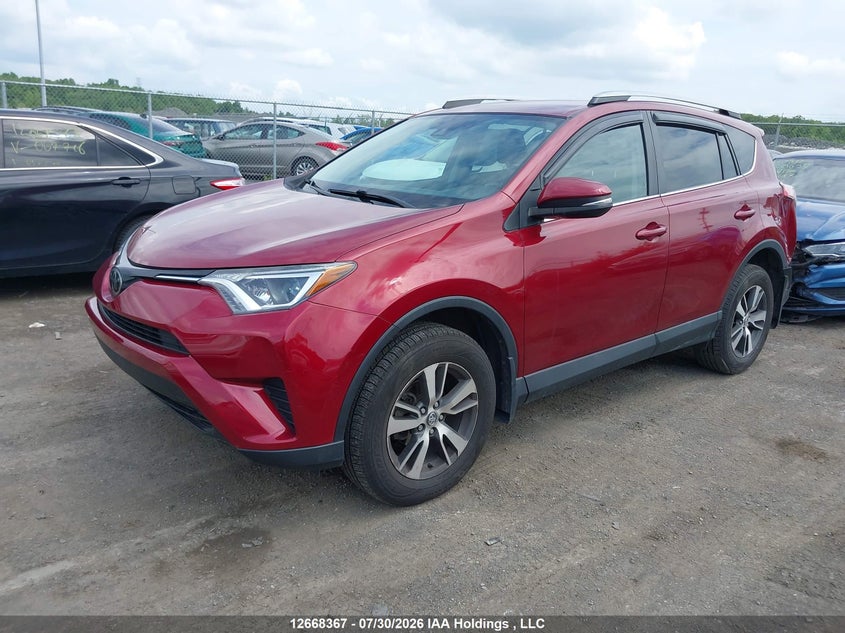 2018 Toyota RAV 4, Удар сзади, IAAI, VIN 2T3BFREV5JW818322 — фото 2