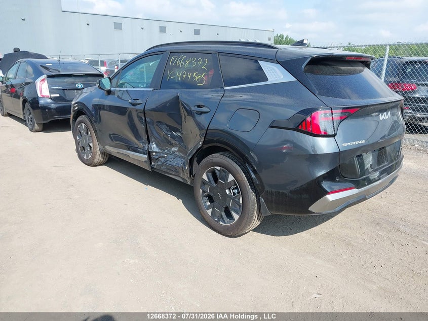 Vin: kndpvcdf5t7474585, lot: 3071208, kia sportage ex 20263