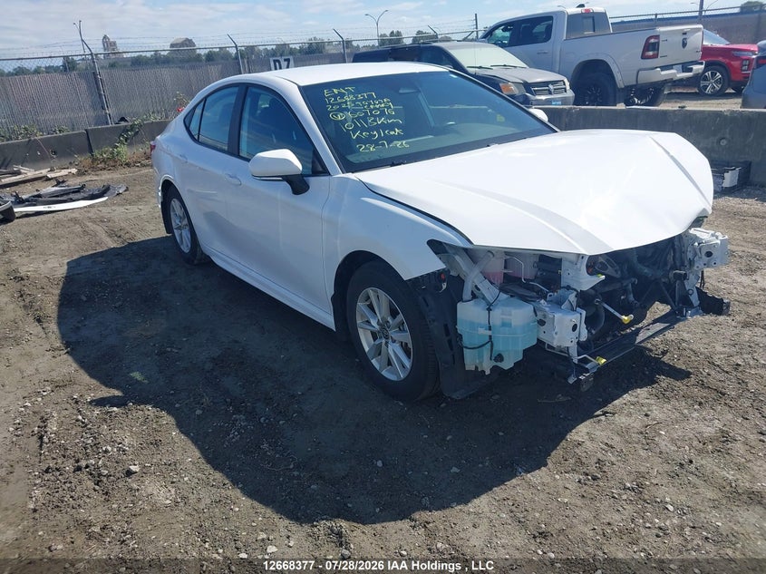 Vin: 4t1daack8su607076, lot: 3071213, toyota camry xse/xle/le/se 2025 img_1