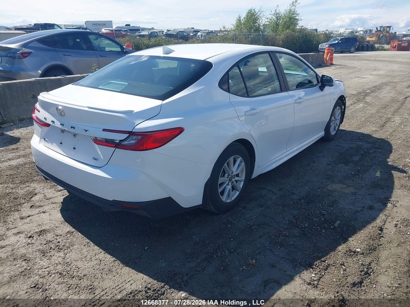Vin: 4t1daack8su607076, lot: 3071213, toyota camry xse/xle/le/se 20254