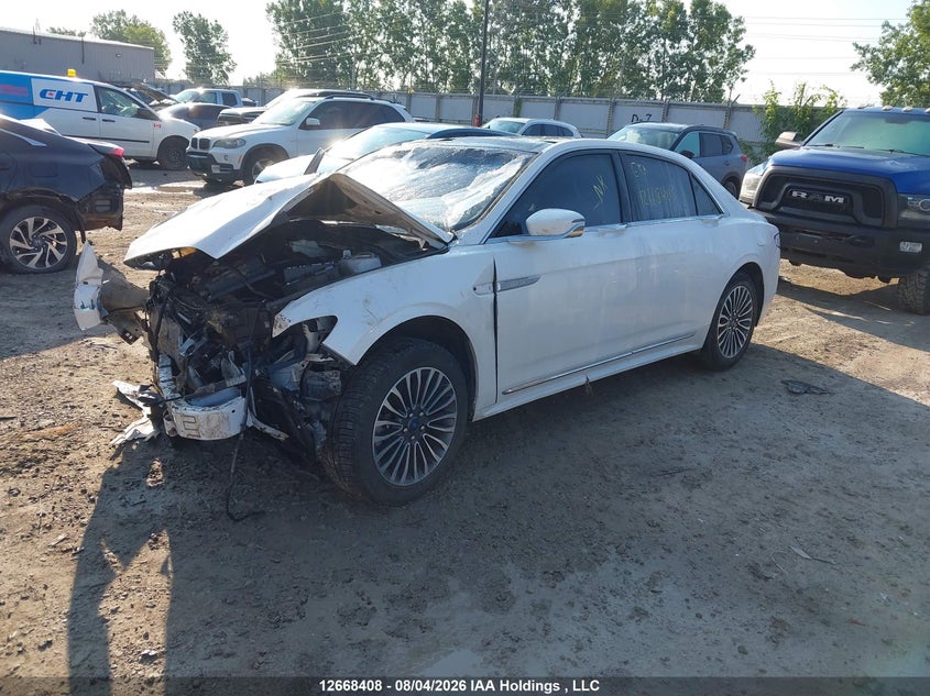 Vin: 1ln6l9nc9j5602517, lot: 3071245, lincoln continental reserve 20182