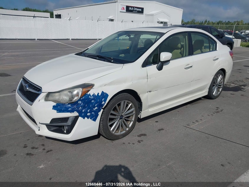 Vin: jf1gjap61fh022679, lot: 3071283, subaru impreza 20152