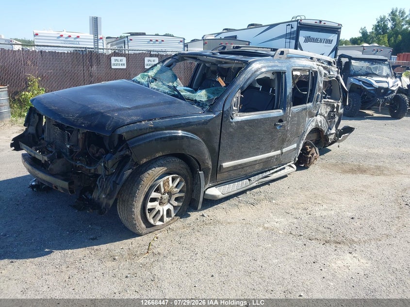 2012 Nissan Pathfinder, Rollover, IAAI, VIN 5N1AR1NB0CC615026 — photo 2