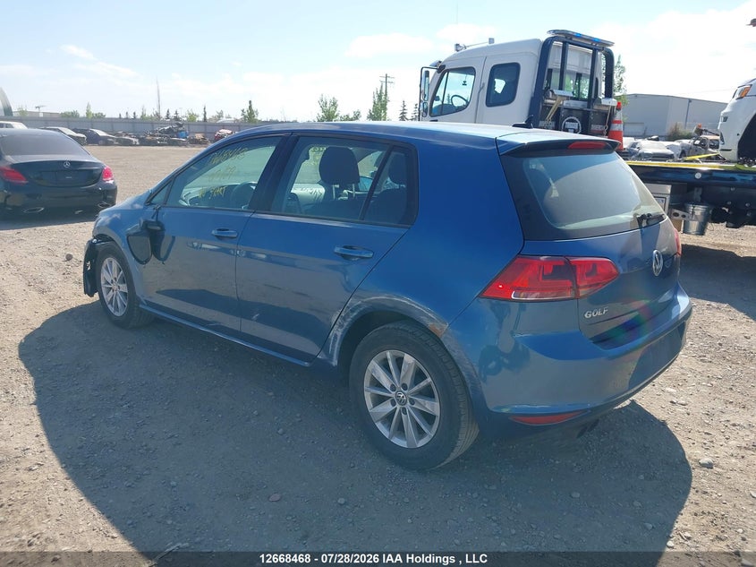Vin: 3vw217au8gm056241, lot: 3071305, volkswagen golf 1.8 tsi comfortline/1.8 tsi highline/1.8 tsi trendline 20163