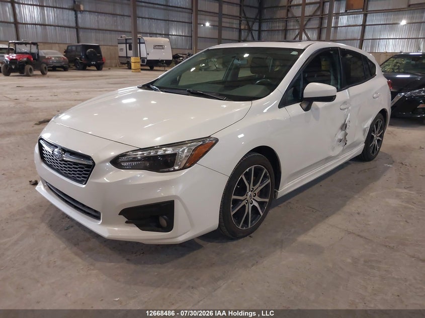 Vin: 4s3gtae66k3706982, lot: 3071323, subaru impreza premium plus 20192