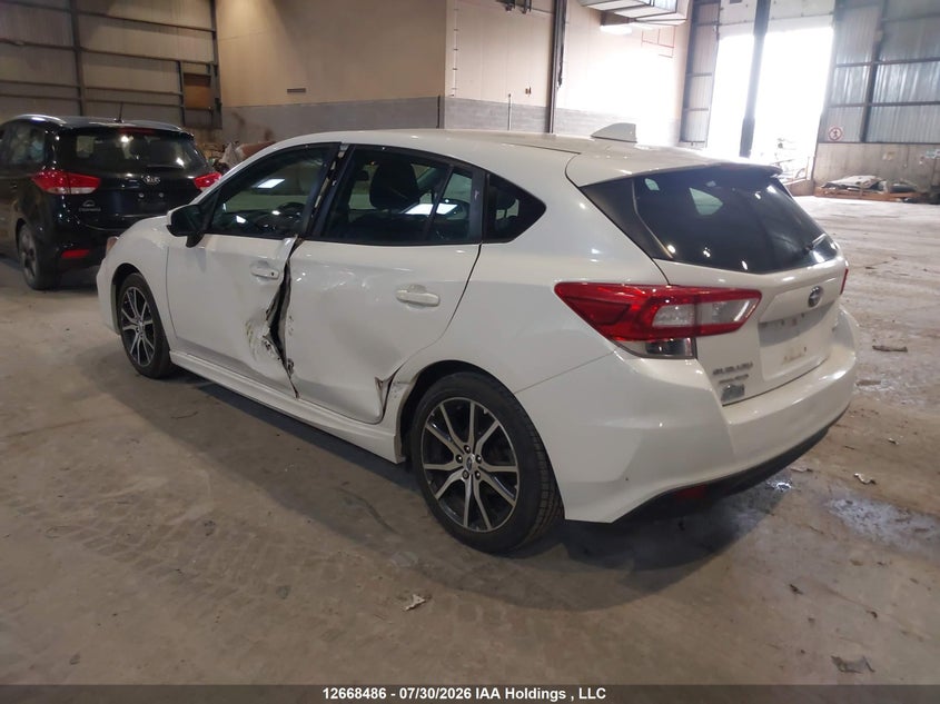Vin: 4s3gtae66k3706982, lot: 3071323, subaru impreza premium plus 20193