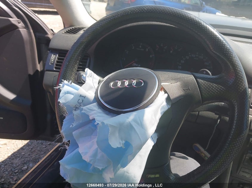 2004 AUDI RS6 SEDAN 4.2L V-8 DOHC, VVT, TURBO, 450HP