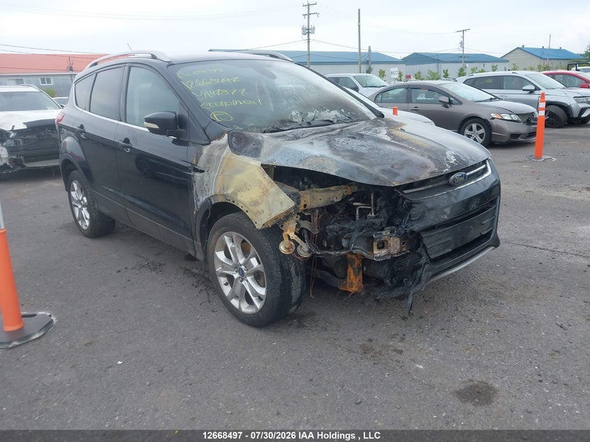 Vin: 1fmcu9j95eua47877, lot: 3071334, ford escape titanium 2014 img_1
