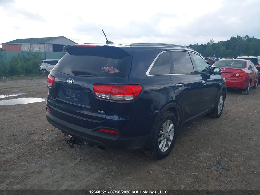 Vin: 5xypgda15gg127954, lot: 3071358, kia sorento lx/l 20164