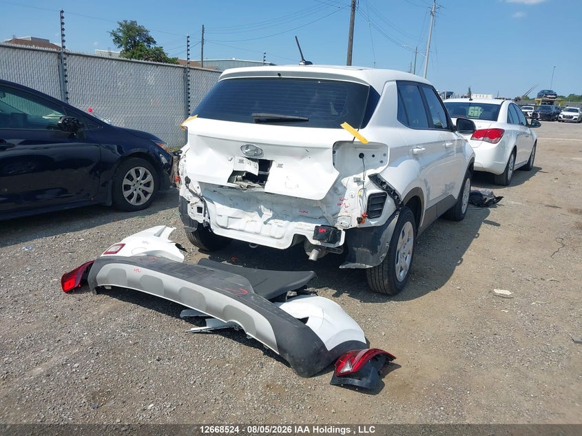Vin: kmhrb8a37ru294863, lot: 3071361, hyundai venue essential 20244