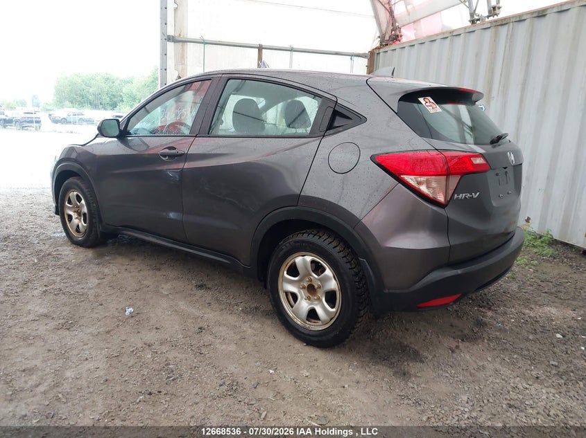 Vin: 3czru5h31gm105610, lot: 3071373, honda hr-v lx 20163
