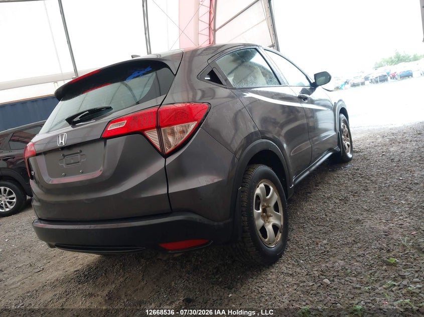 Vin: 3czru5h31gm105610, lot: 3071373, honda hr-v lx 20164