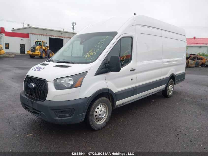 2022 Ford Transit, Удар сзади, IAAI, VIN 1FTBR3U86NKA27053 — фото 2