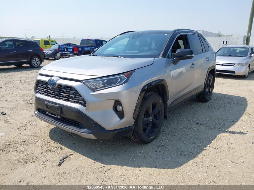 2019 Toyota Rav4 Hybrid, Затопление, IAAI, VIN 2T3RWRFV1KW001265 — фото 2