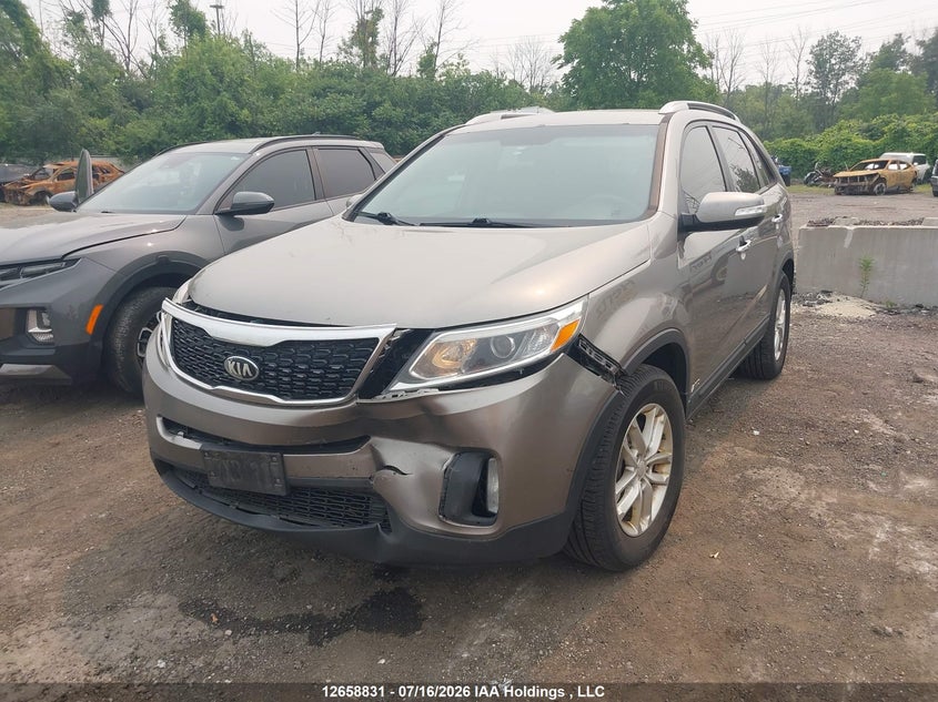 Vin: 5xyktca66fg605860, lot: 3071422, kia sorento lx 20152
