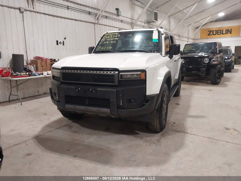 2025 Toyota Land Cruiser 1958, Theft Recovery, IAAI, VIN JTEABFAJ6S5014902 — photo 2