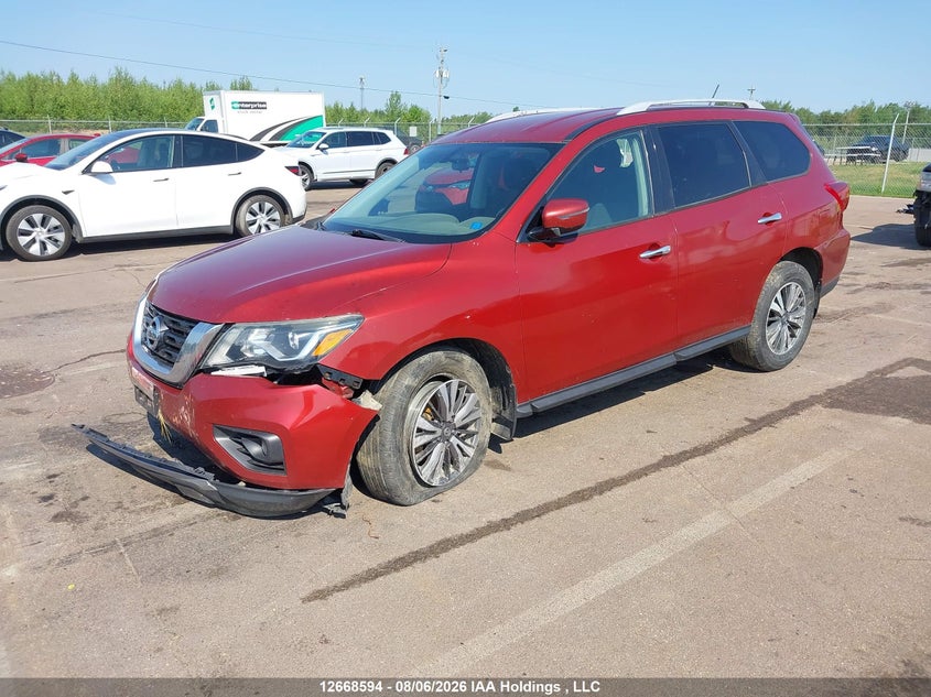 2017 Nissan Pathfinder, Front, IAAI, VIN 5N1DR2MM0HC698986 — photo 2
