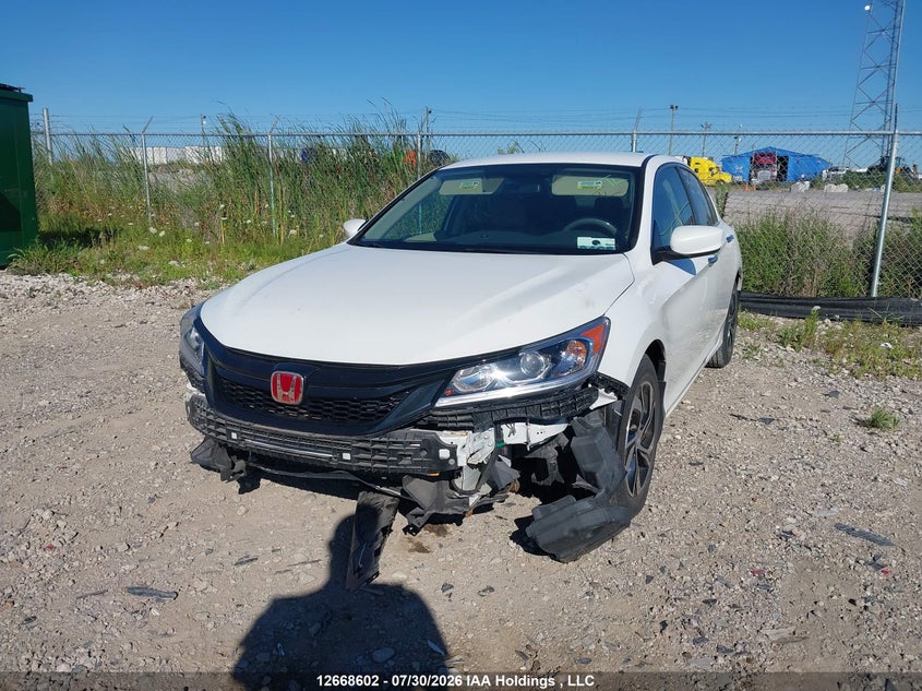 Vin: 1hgcr2f35ga018287, lot: 3071450, honda accord lx 20162