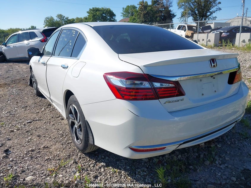 Vin: 1hgcr2f35ga018287, lot: 3071450, honda accord lx 20163