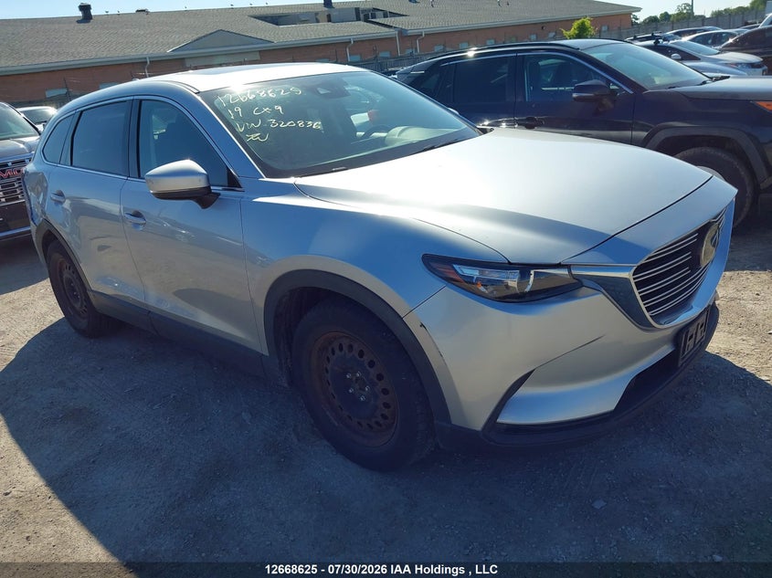 Vin: jm3tcbcy2k0320836, lot: 3071473, mazda cx-9 touring 2019 img_1