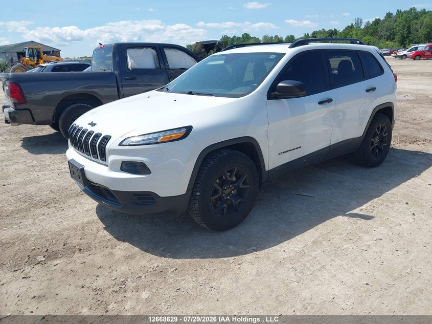 Vin: 1c4pjmab3gw364035, lot: 3071477, jeep cherokee sport 20162