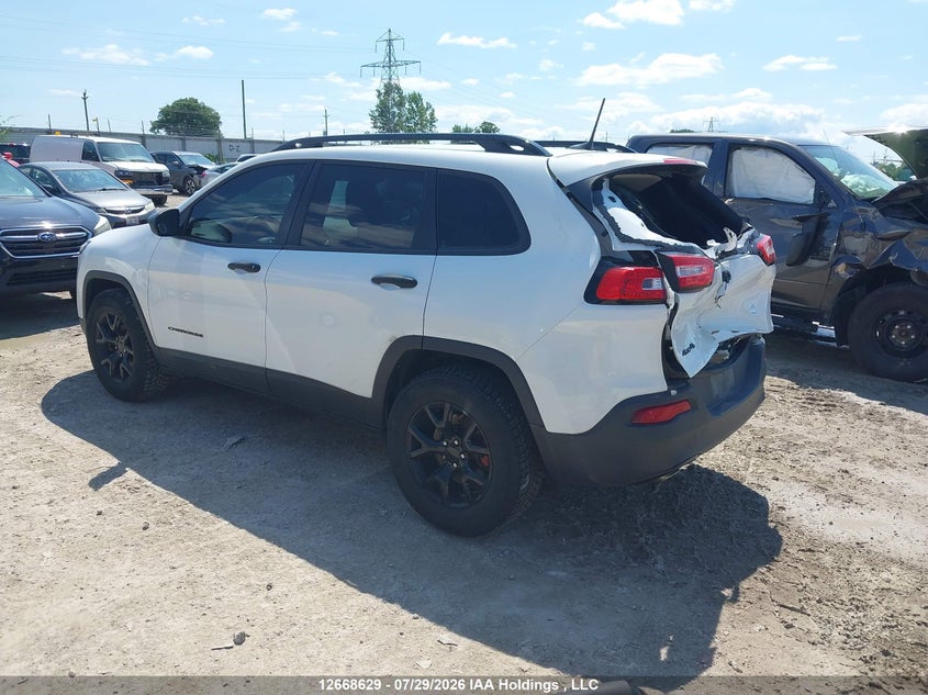 Vin: 1c4pjmab3gw364035, lot: 3071477, jeep cherokee sport 20163