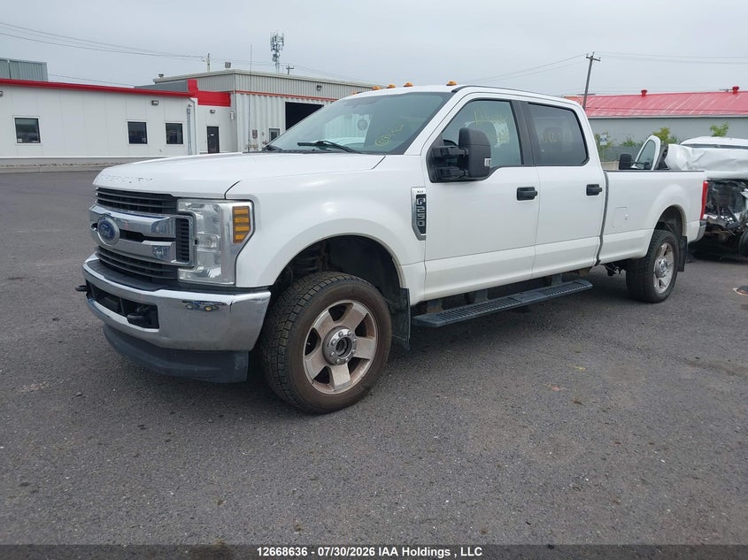 2019 Ford F250, Удар сзади, IAAI, VIN 1FT7W2B67KEC64459 — фото 2
